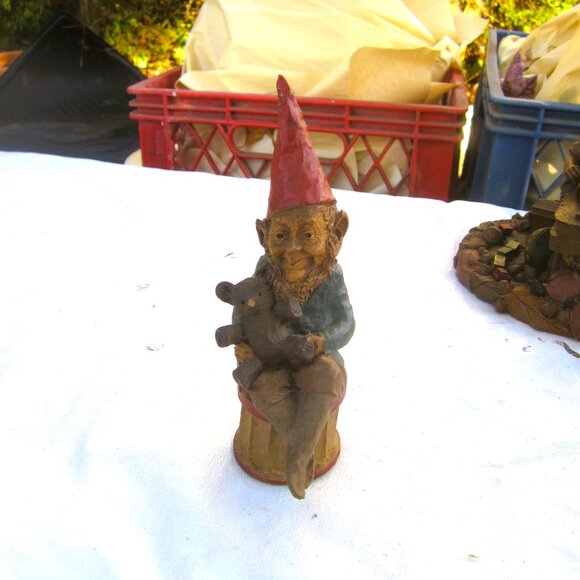 VTG 1983 TOM CLARK GNOME, TEDDY, CAIRN STUDIOS DATED & NUMBERED - Picture 1 of 7